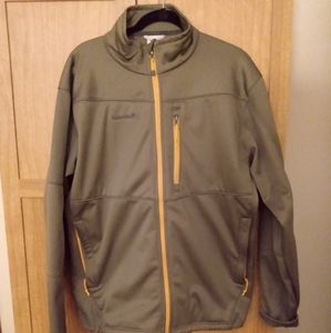 Avalanche Jacket- Army Green with Orange Trim